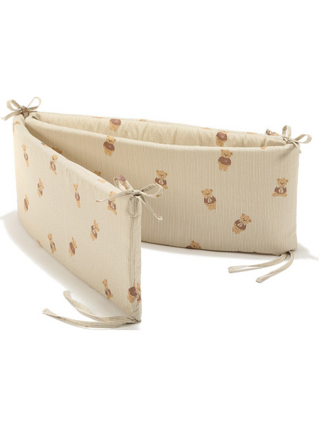 La Millou Baby Bear Πάντα Κούνιας Μπεζ 25x210cm 103.03594