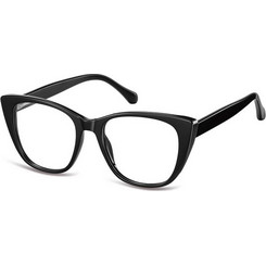 Sunoptic CP105 Γυναικείος Σκελετός Γυαλιών Οράσεως Κοκάλινος Μαύρος