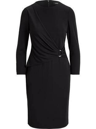Lauren Ralph Lauren Mini Βραδινό Φόρεμα Μαύρο 200973600001-001