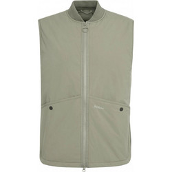 Barbour Αμάνικο Ανδρικό Μπουφάν Puffer Χακί MGI0286