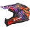 LS2 MX708 Fast II Grotesk Purple Matt Orange Κράνος Μηχανής Motocross 1450gr