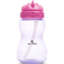 Lorelli Mini Sport Bottle with Straw Pink 275ml