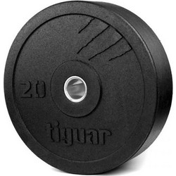 Tiguar Δίσκος Ολυμπιακού Τύπου Rubber Cover 20kg Φ50mm
