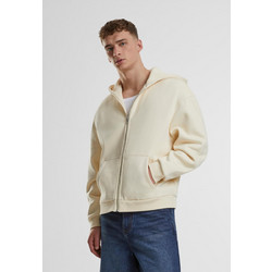 Urban Classics Ανδρική Ζακέτα Φούτερ με Φερμουάρ Εκρού TB7284-02903