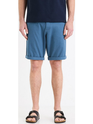 Celio Ανδρική Βερμούδα Chino Μπλε Bochinobm