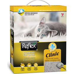 Reflex Clinic Άμμος Γάτας Μπετονίτης χωρίς Άρωμα 10lt