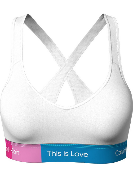 Calvin Klein Μπουστάκι χωρίς Μπανέλα Λευκό 000QF7337E-100