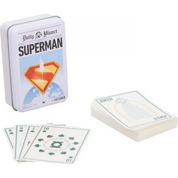 Paladone DC Superman Τράπουλα Λευκή PP14695SMT