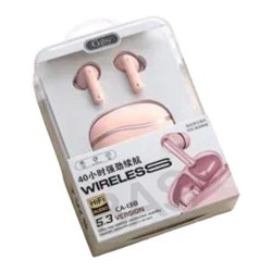 Gjby CA-138 Ακουστικά Bluetooth In Ear Pink