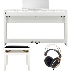 Kawai ES-520 Deluxe Bundle Ηλεκτρικό Πιάνο Stage με 88 Βαρυκεντρισμένα Πλήκτρα White