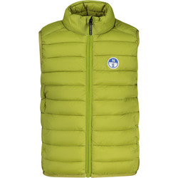 North Sails Αμάνικο Παιδικό Μπουφάν Χειμωνιάτικο Puffer Lime 701969000-0481