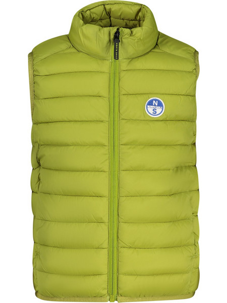 North Sails Αμάνικο Παιδικό Μπουφάν Χειμωνιάτικο Puffer Lime 701969000-0481