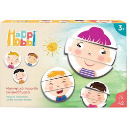 AS Company HappiHobbi Μαγνητικό Παιχνίδι Συναισθήματα