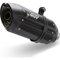 MIVV Suono Τελικό Εξάτμισης για Kawasaki Z 1000 '07-'09 με Σιγαστήρα Black