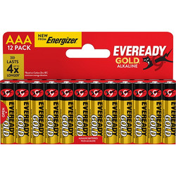 Eveready Gold AAA 12τμχ