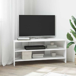 vidaXL Έπιπλο Τηλεόρασης Ξύλινο Ασημί Μ102xΠ40.5xΥ45cm 889765