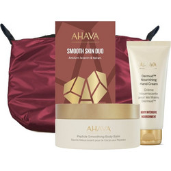 Ahava Smooth Skin Peptide Smoothing Body Balm 220ml + Dermud Nourishing Hand Cream 100ml