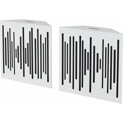 Vicoustic Super Bass Extreme Ultra Μπασοπαγίδα 59.5x59.5x16.9cm 2τμχ Matt White