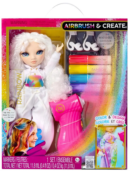 MGA Entertainment Rainbow High Airbrush & Create Green Eyes