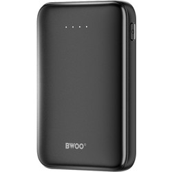 Bwoo P72 Power Bank 5000mAh 22.5W με 2 Θύρες USB-A & Θύρα USB-C Power Delivery Black