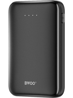 Bwoo P72 Power Bank 5000mAh 22.5W με 2 Θύρες USB-A & Θύρα USB-C Power Delivery Black