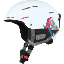 Alpina Biom Κράνος Σκι & Snowboard Λευκό Ροζ