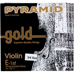Pyramid Gold Σετ 4 Χορδές Βιολιού 3/4