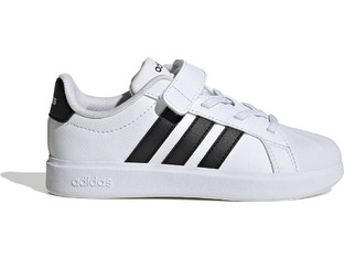 Adidas Streettalk Παιδικά Sneakers Λευκά Μαύρα JQ6144