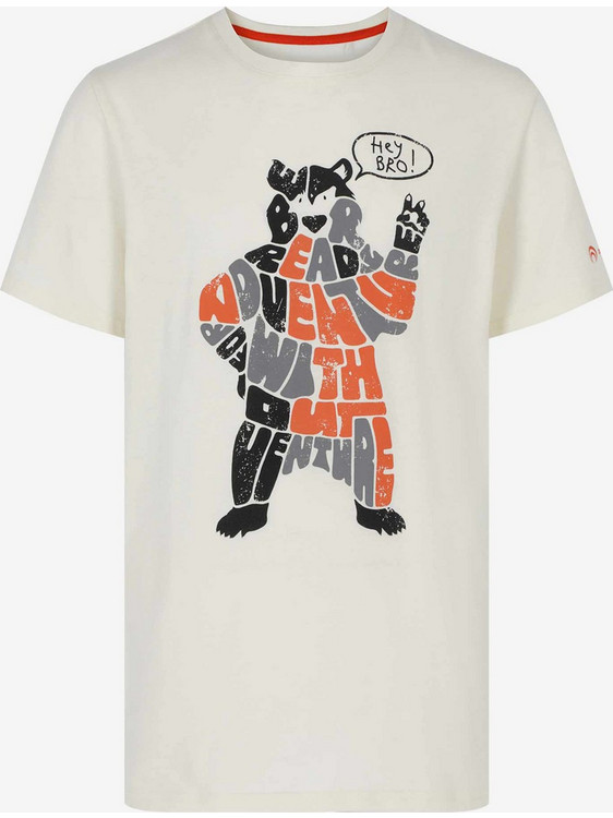 Outventure Παιδικό T-Shirt Κοντομάνικο Μπεζ 114250-01