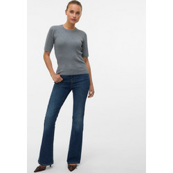 Vero Moda Γυναικεία Πλεκτή Μπλούζα Γκρι 10331857