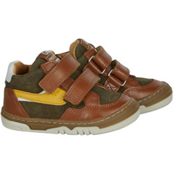 GBB Παιδικά Sneakers Μποτάκια Καφέ Χακί AM264-25