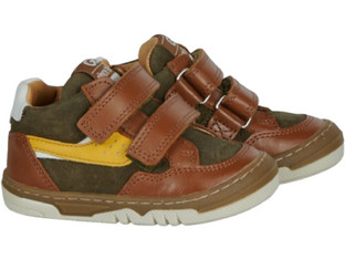 GBB Παιδικά Sneakers Μποτάκια Καφέ Χακί AM264-25