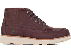 Timberland Britton Mills Mid Ανδρικά Μποτάκια Suede Καφέ TB0A6CEPEIV