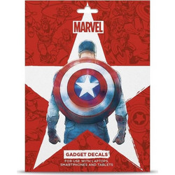 ERIK Marvel Captain America Σετ Αυτοκόλλητα για Laptop 47τμχ