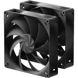 Havn H18 Case Fan 180mm με Σύνδεση 4-Pin PWM 2τμχ Black