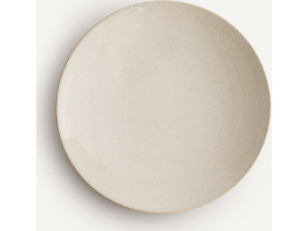 LA Redoute Benn Πιάτα Γλυκού Κεραμικά 21.6cm 4τμχ Εκρού