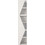 Hanah Home Arrow Βιβλιοθήκη 31.8x31.8x165cm 875ZNA4621