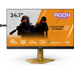 AOC AGON PRO CS24A TN Gaming Monitor 24" 1920x1080 FHD 600Hz 0.5ms