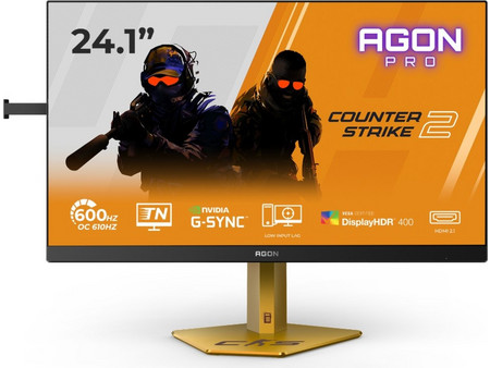 AOC AGON PRO CS24A TN Gaming Monitor 24" 1920x1080 FHD 600Hz 0.5ms