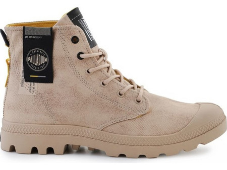 Palladium Pampa Surplus Ανδρικά Αρβυλάκια Suede Εκρού 74389-257