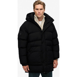 Superdry Ανδρικό Μπουφάν Χειμωνιάτικο Παρκά Μαύρο M5012289A