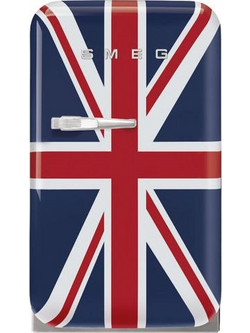 Smeg 50's Style FAB5RDUJ6 Retro Ψυγείο Συντήρηση 34lt Υ72.5xΠ40.4xΒ50cm Πολύχρωμο