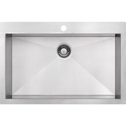 Macart StaR/10 N-100 XL Ένθετος Νεροχύτης Inox Σατινέ 86x51cm