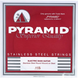 Pyramid 187646 Χορδή Ηλεκτρικής Κιθάρας Stainless Steel 55"