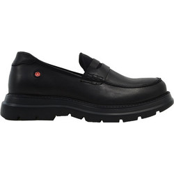 Robinson Ανδρικά Μοκασίνια Loafers Δερμάτινα Μαύρα 74162