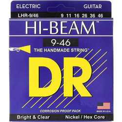 DR Strings Hi-Beam LHR Σετ 6 Χορδές Ηλεκτρικής Κιθάρας Nickel Plated Steel 9-46"