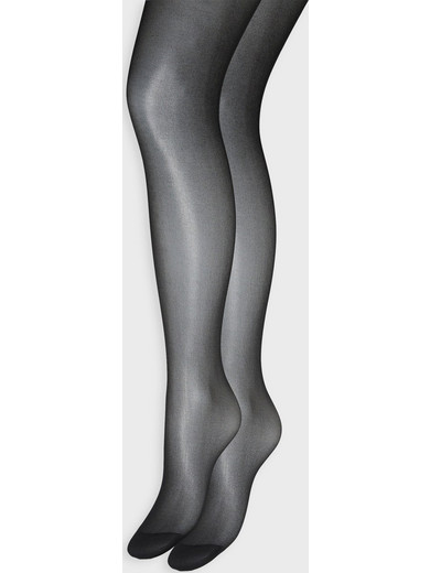 Vero Moda Καλσόν 20 Den Μαύρο 2Pack 10282928