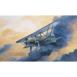 Italeri CR.42 Luftwaffe Συναρμολογούμενο Πλαστικό Μοντέλο Αεροπλάνου 1:48