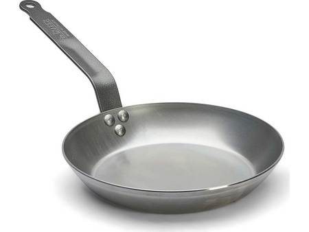 De Buyer Carbone Plus Τηγάνι Ανοξείδωτο Αντικολλητικό 24cm 5110.24