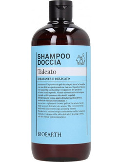 Bioearth Talcum Σαμπουάν & Αφρόλουτρο για Επανόρθωση 500ml